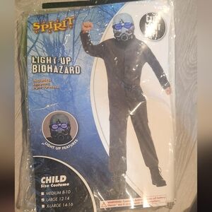 Spirit Light-Up Biohazard Costume - Black